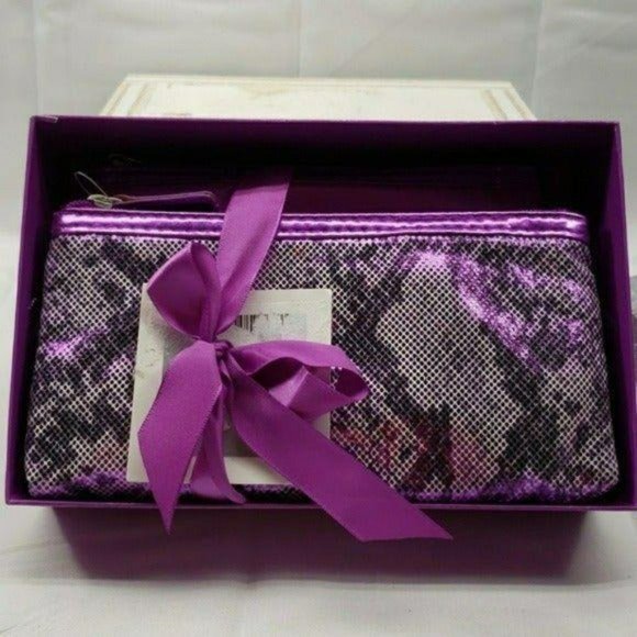 Modella fashion purple makeup case cosmetic bag - Picture 5 of 5